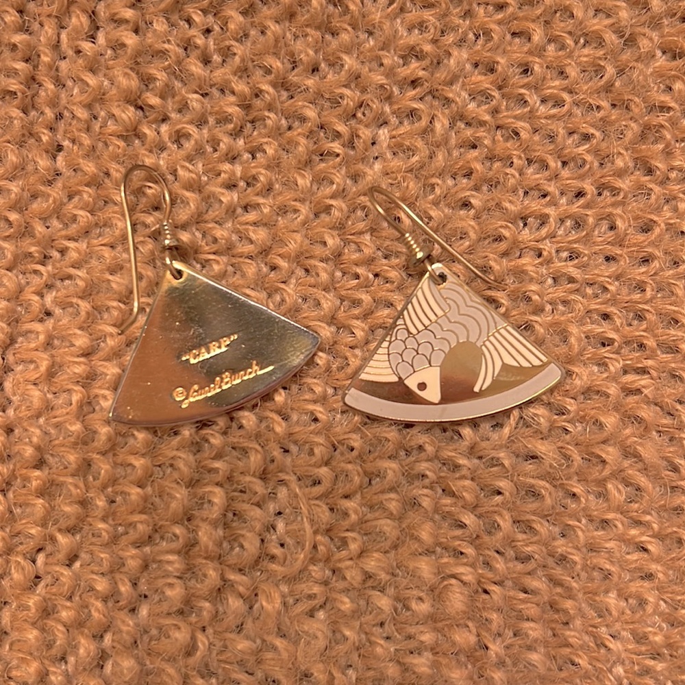 Laurel Burch earrings